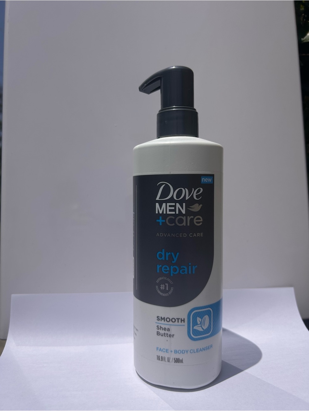 Dove Men+Care Dry Repair Face & Body Cleanser - White/Gray
